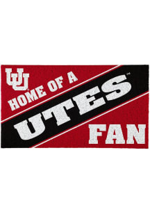 Utah Utes Home of a Fan Door Mat