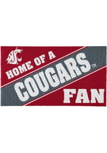 Washington State Cougars Home of a Fan Door Mat