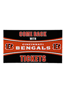 Cincinnati Bengals Come Back With Tickets Door Mat