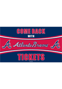 Atlanta Braves Come Back With Tickets Door Mat