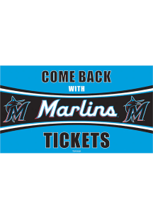 Miami Marlins Come Back With Tickets Door Mat