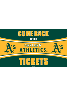 Oakland Athletics Come Back With Tickets Door Mat