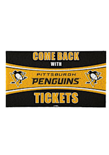 Pittsburgh Penguins Come Back With Tickets Door Mat