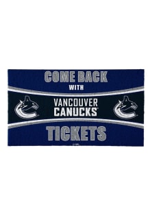 Vancouver Canucks Come Back With Tickets Door Mat