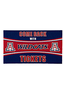 Arizona Wildcats Come Back With Tickets Door Mat