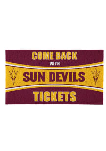 Arizona State Sun Devils Come Back With Tickets Door Mat