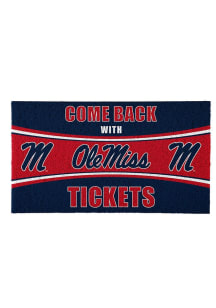 Ole Miss Rebels Come Back With Tickets Door Mat