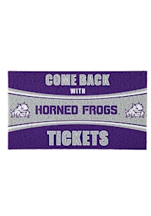 TCU Horned Frogs Come Back With Tickets Door Mat
