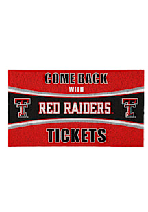 Texas Tech Red Raiders Come Back With Tickets Door Mat