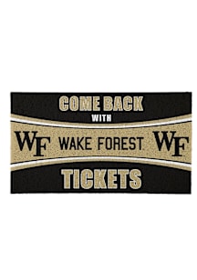 Wake Forest Demon Deacons Come Back With Tickets Door Mat