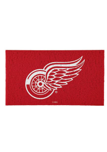 Detroit Red Wings Logo Door Mat