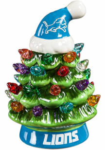 Detroit Lions 4&quot;  Christmas Tree Tabletop Ornament - Blue