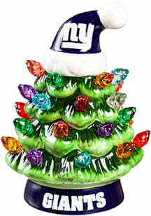 New York Giants 4"  Christmas Tree Tabletop Decor