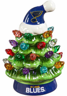 St Louis Blues 4&quot;  Christmas Tree Tabletop Ornament - Blue