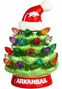 Arkansas Razorbacks Light Up Tree Ornament Ornament - Cardinal