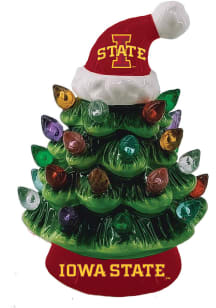 Iowa State Cyclones Light Up Tree Ornament Ornament - Cardinal