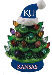 Kansas Jayhawks Light Up Tree Ornament Ornament - Crimson