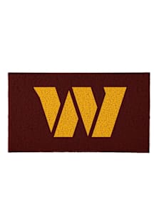 Washington Commanders Logo Door Mat