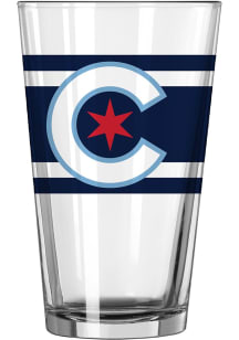 Chicago Cubs 16oz City Connect Pint Glass - Navy Blue