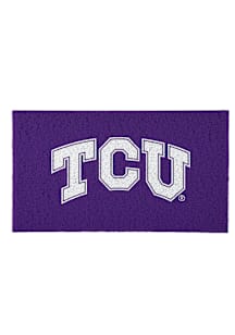 TCU Horned Frogs Logo Door Mat
