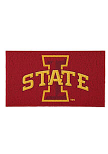 Iowa State Cyclones Logo Door Mat