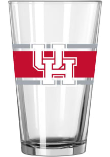 Houston Cougars 16oz Stripe Pint Glass