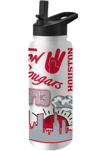 Houston Cougars 34oz Native Quencher Stainless Steel Bottle