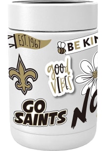 Logo Brands New Orleans Saints Native Stainless Steel Coolie