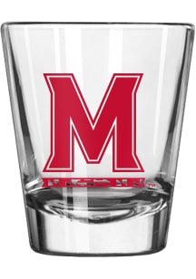 Red Maryland Terrapins 2 Oz Gameday Shot Glass