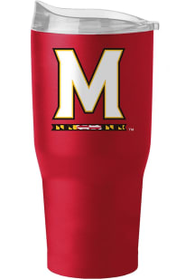 Red Maryland Terrapins 30 Oz Flipside Stainless Steel Tumbler