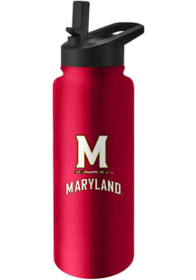 Red Maryland Terrapins 34 Oz Campus Quencher Stainless Steel Bottle