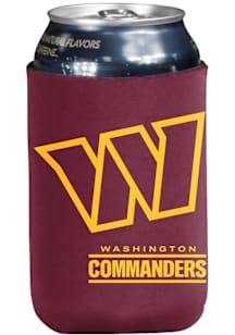 Logo Brands Washington Commanders 12 Oz Oversized Logo Coolie