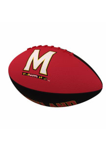 Red Maryland Terrapins Jr Size Rubber Pinwheel Football