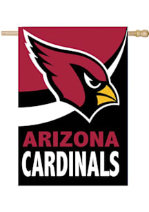 Arizona Cardinals Burlap Banner - Black