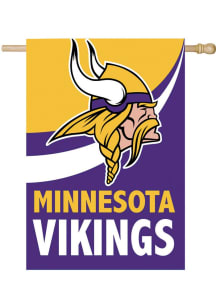 Minnesota Vikings Burlap Banner