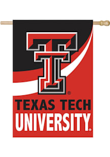 Texas Tech Red Raiders Burlap Banner - Red
