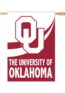 Oklahoma Sooners Burlap Banner