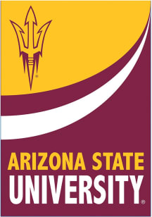Arizona State Sun Devils Burlap Garden Flag
