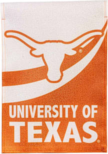 Texas Longhorns Burlap Garden Flag - Burnt Orange