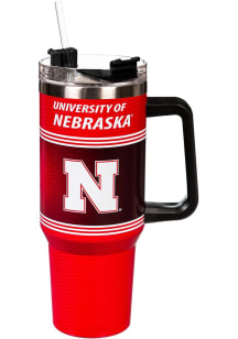 Red Nebraska Cornhuskers 40oz Steel Canyon Stainless Steel Tumbler