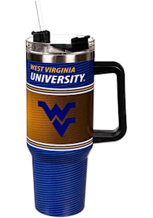 West Virginia Mountaineers 40oz Steel Canyon Stainless Steel Tumbler - Gold