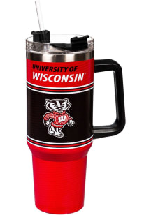 Cardinal Wisconsin Badgers 40oz Steel Canyon Stainless Steel Tumbler