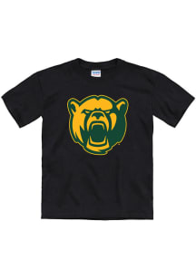 Baylor Bears Youth Black Big Logo Clean Short Sleeve T-Shirt