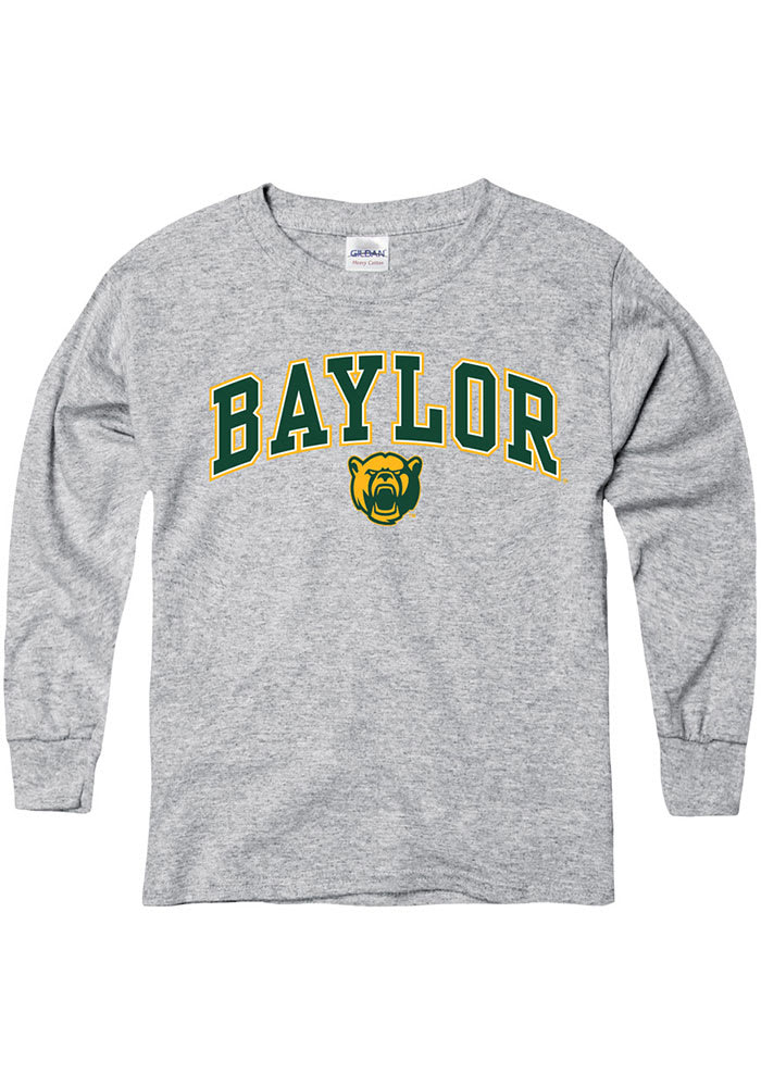 Baylor Bears Youth Grey Midsize Long Sleeve T-Shirt