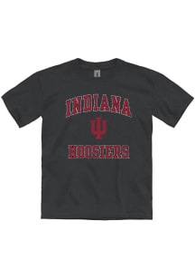 Youth Black Indiana Hoosiers Big Arch Short Sleeve T-Shirt