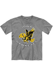 Iowa Hawkeyes Youth Grey Dual Blend Short Sleeve T-Shirt