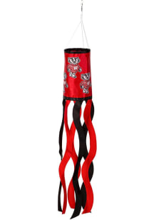 Cardinal Wisconsin Badgers Team Color Windsock