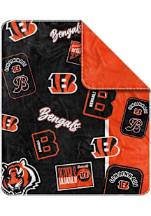Cincinnati Bengals Dream Weave Fleece Blanket - Orange
