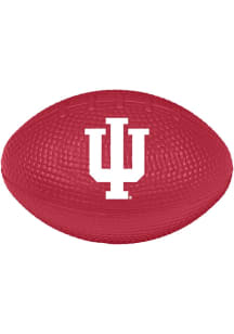 Indiana Hoosiers Crimson Logo Brands Stress Less Football Stress ball