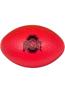 Ohio State Buckeyes Red Logo Brands Stress Less Football Stress ball